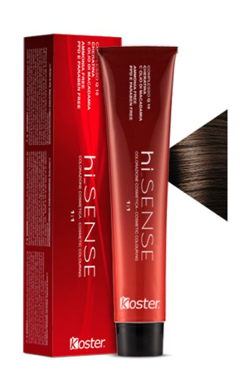KOSTER TINTA HI SENSE CASTANO CHIARO DORATO MOGANO 5.35